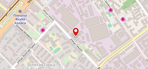 Столовая «Ударник» на карте