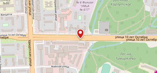 Столовая УдГУ на карте