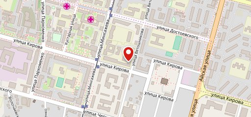 Столовая на карте
