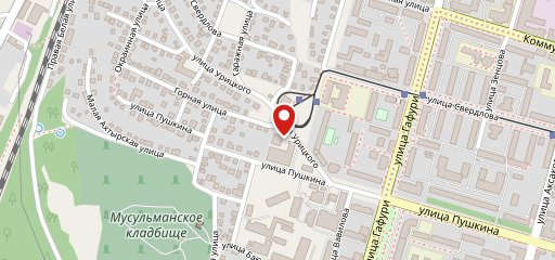 Столовая на карте