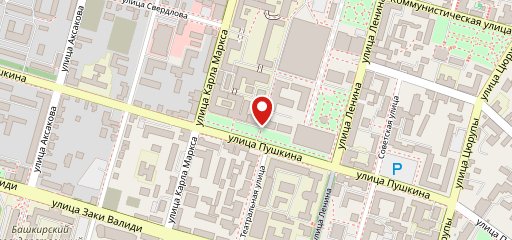 Столовая УГАТУ на карте
