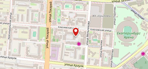 Столовая УГМУ на карте