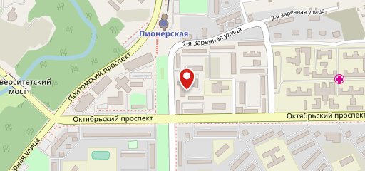 Столовая УК на карте