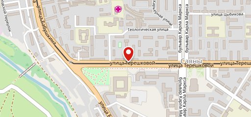 Столовая на карте
