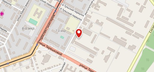 Столовая Улица Институтская 1 на карте
