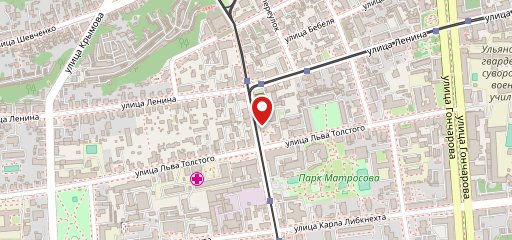 Столовая на карте
