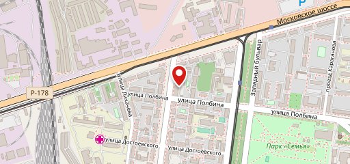 Столовая на карте