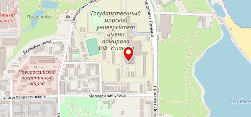 Столовая Универа на карте