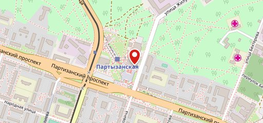 Столовая универмага «Беларусь» на карте