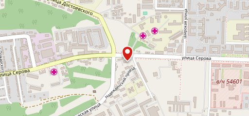 Университетская на карте