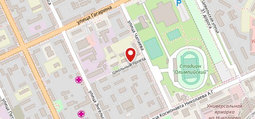 Столовая Уор на карте