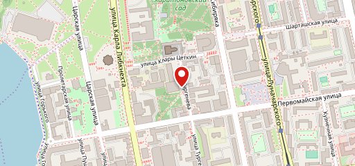 Столовая УрГАУ на карте