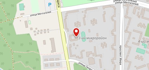 Столовая на карте