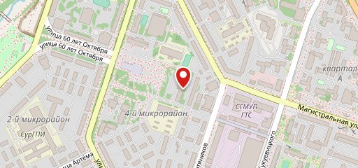 Столовая УВСИНГ на карте