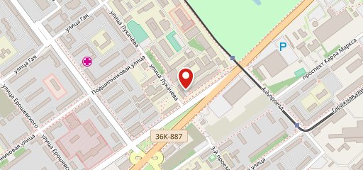 Столовая в 6-ой общаге на карте