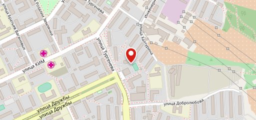 Столовая в Агате на карте