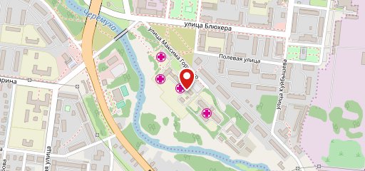 Столовая в больнице № 2 имени Н. И. Пирогова на карте