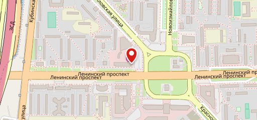 Столовая в БЦ «Меридиан» на карте