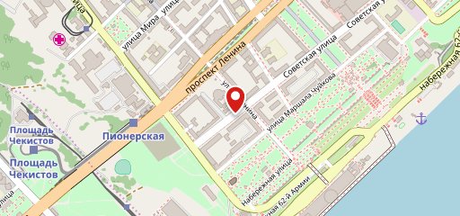 Столовая в ДК Профсоюзов на карте