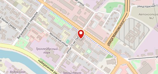 Столовая в Доме Союзов на карте