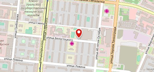 Столовая в Хоккейной Школе "ТРАКТОР" на карте