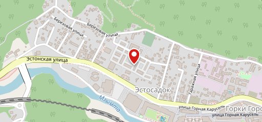Столовая в Морозко на карте
