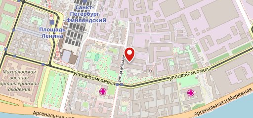 Столовая в ОАО ПСК на карте