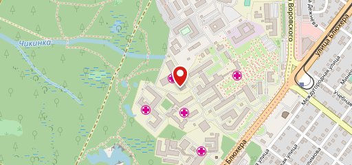 Столовая в Перинатальном центре на карте