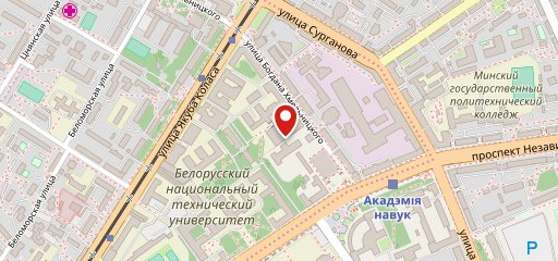 Столовая в СОК Политех на карте