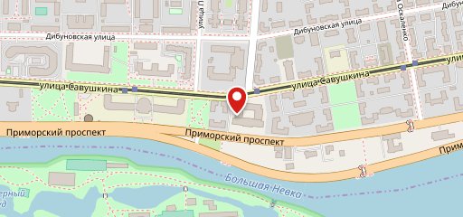 Столовая в СПБЭТКП на карте