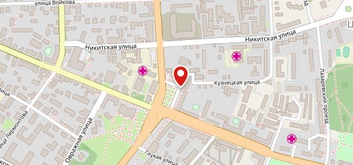 Столовая в Универмаге на карте