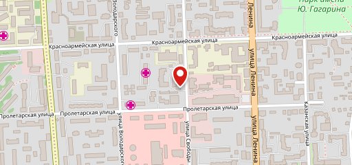 Столовая ВятГУ на карте