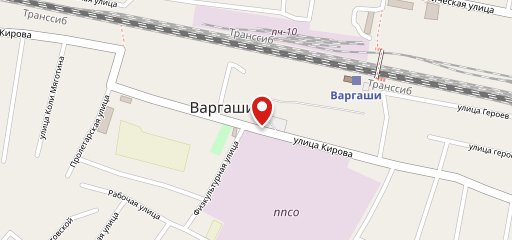 Столовая на карте