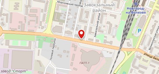 Большая Ложка на карте