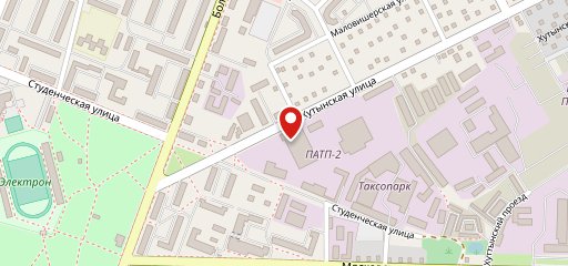 Столовая на карте