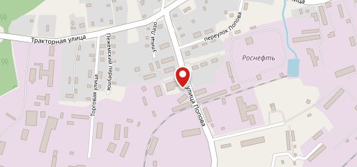 Столовая на карте