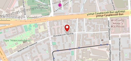 Столовая "Вереница" на Сущевке на карте