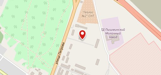Столовая на карте