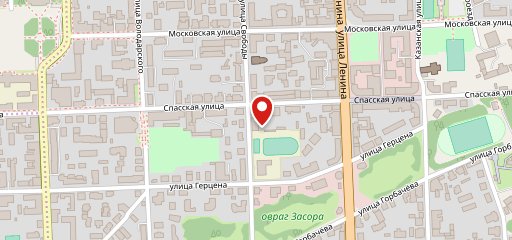 Столовая ВГГ на карте