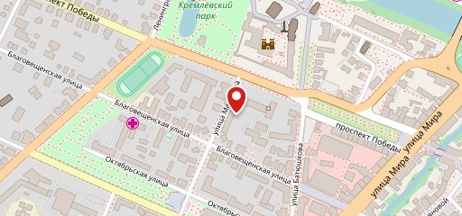Столовая ВГПУ на карте