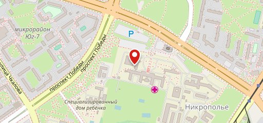Столовая на карте