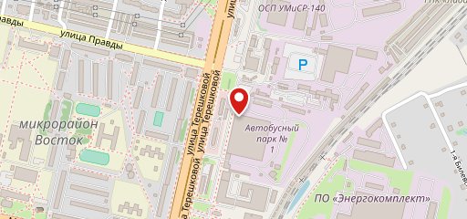 Столовая на карте