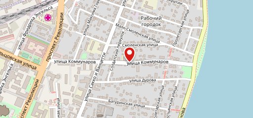 Столовая ВХУ на карте
