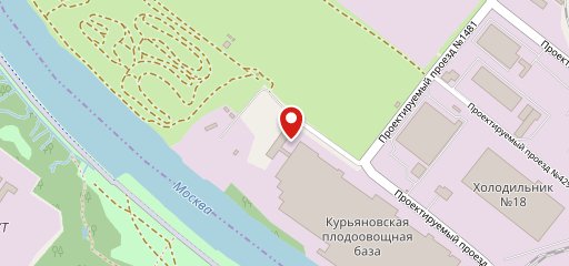 Столовая на карте