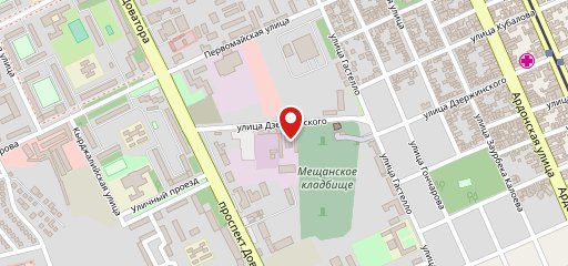 Столовая на карте