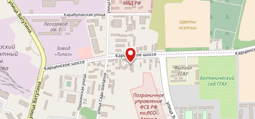 Столовая на карте