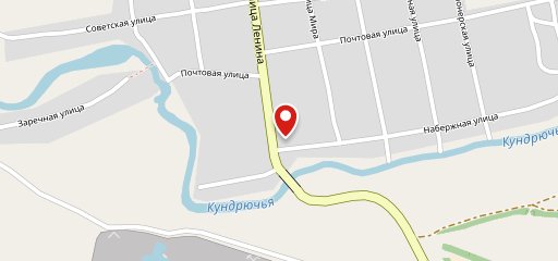 Столовая на карте