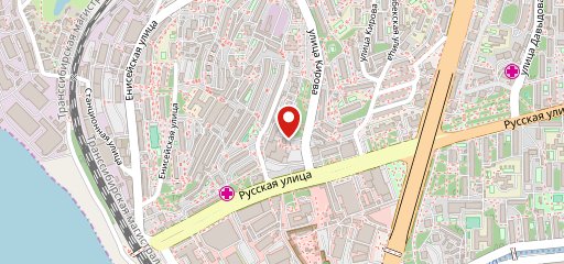Столовая на карте