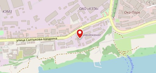 Столовая водоканала на карте