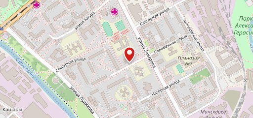 Столовая Водоканала на карте
